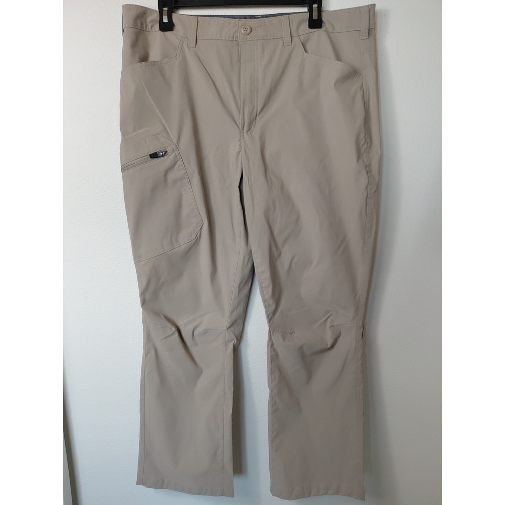 Eddie Bauer Men's First Ascent Rainier‎ Hiking Pants Tan 38x30 NWOT